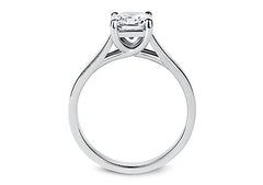 Bianca - Cushion - Natural Diamond Solitaire Engagement Ring