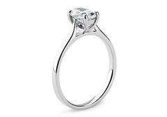 Isabella - Oval - Natural Diamond Solitaire Engagement Ring