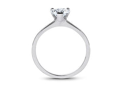 Lucia - Heart - Natural Diamond Solitaire Engagement Ring