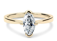 Lucia - Marquise - Labgrown Diamond Solitaire Engagement Ring