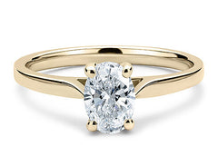 Isabella - Oval - Labgrown Diamond Solitaire Engagement Ring
